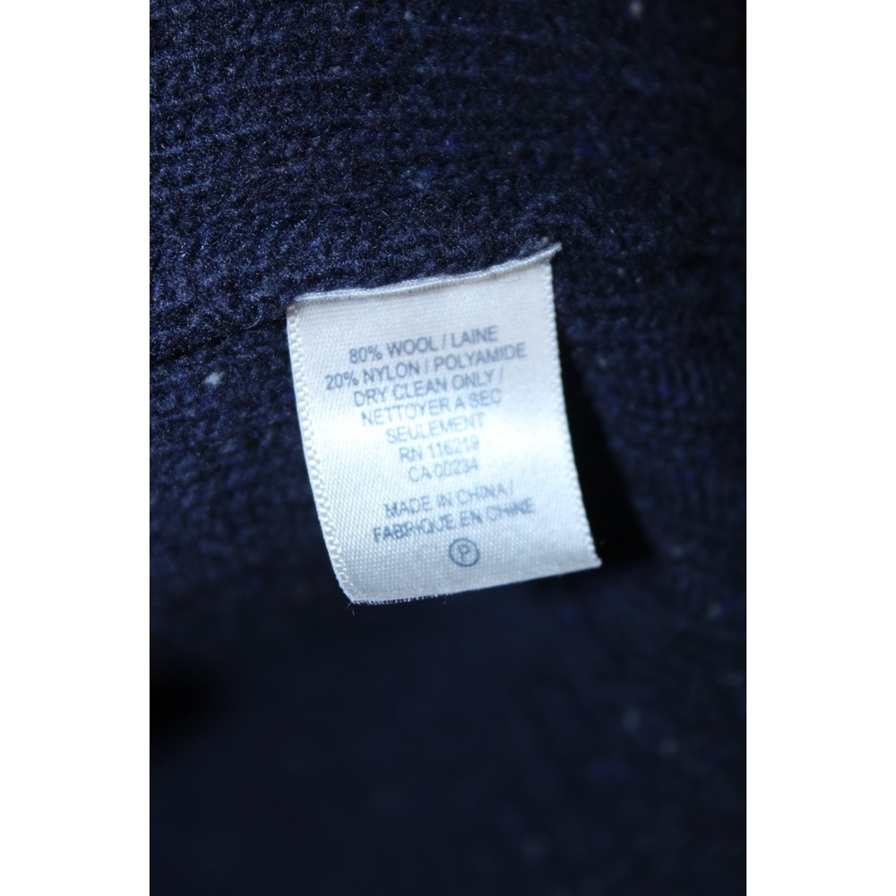 Steven Alan Men's Small Navy Blue Wool Blend Button Down Cardigan - Picture 5 of 7